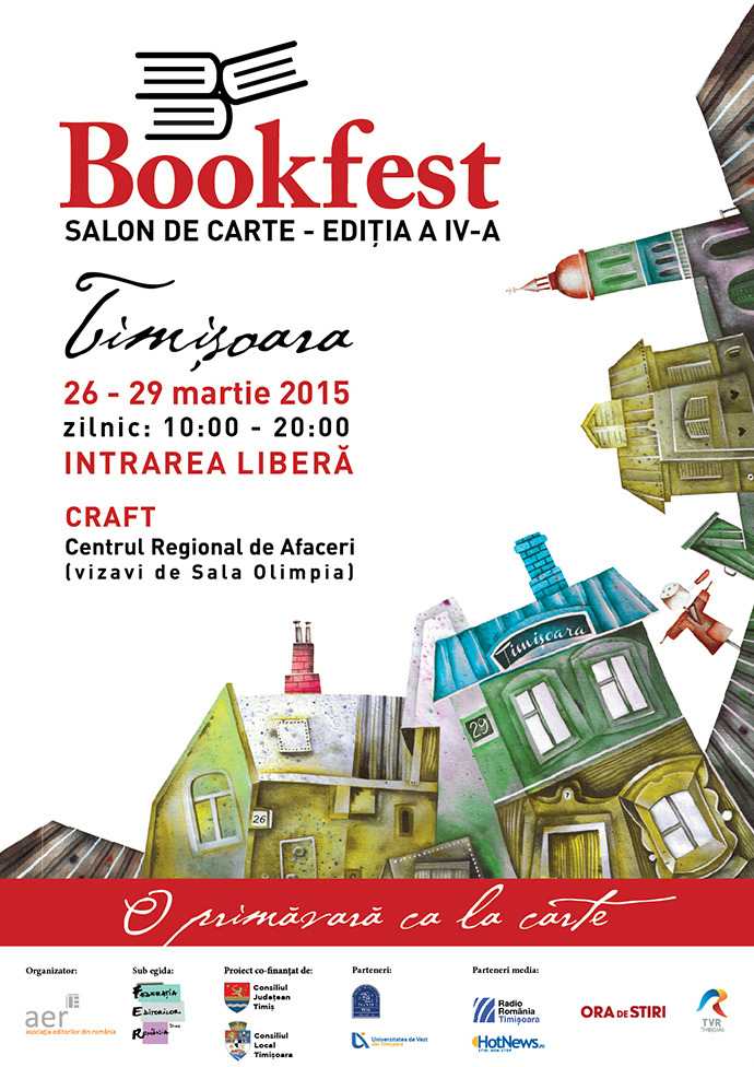 Cannon edible Superiority Agenda de weekend, la Bookfest Timișoara - Agentia de cArte