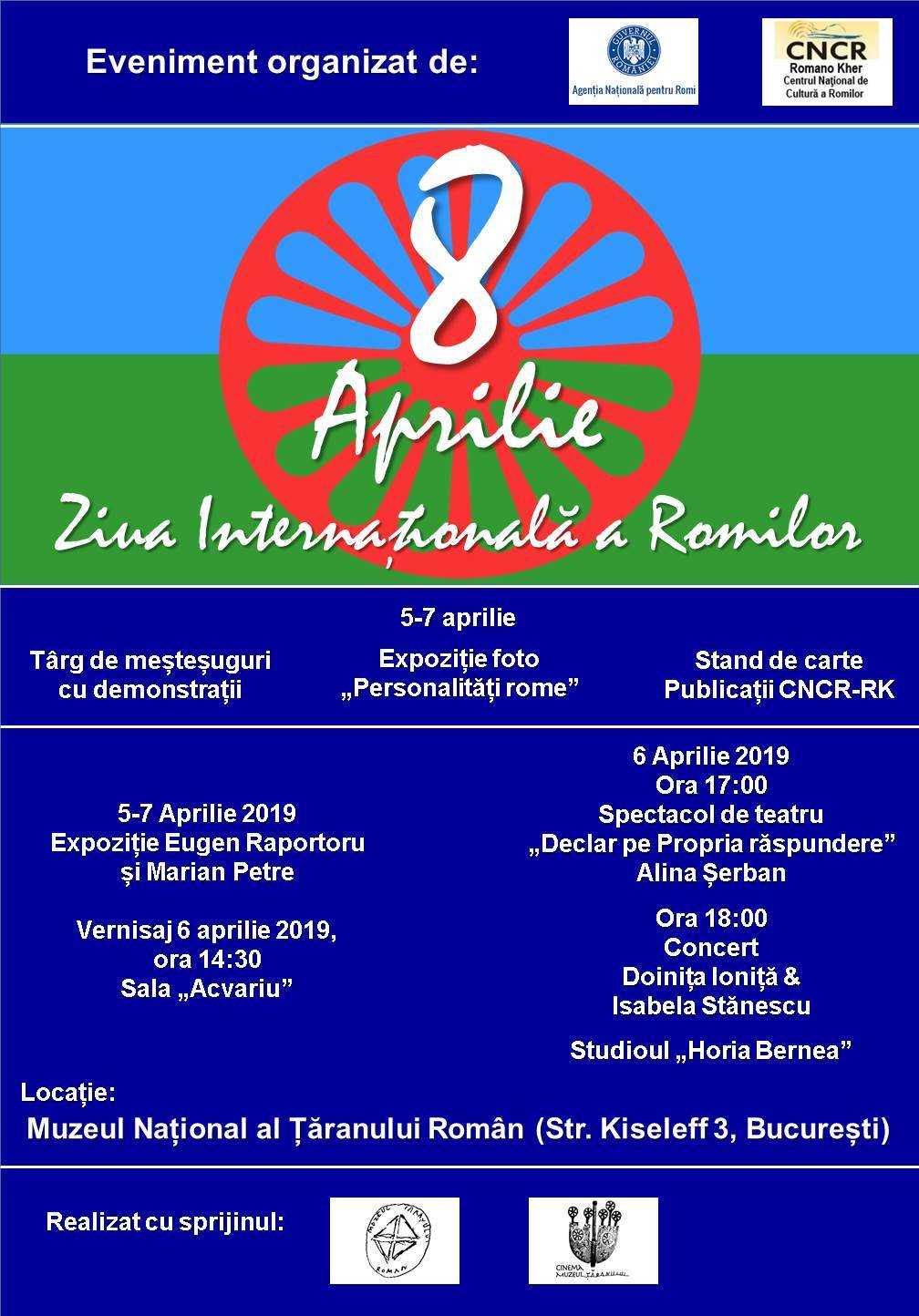 Ziua Internațională a Romilor, sărbătorită la Muzeul Național al